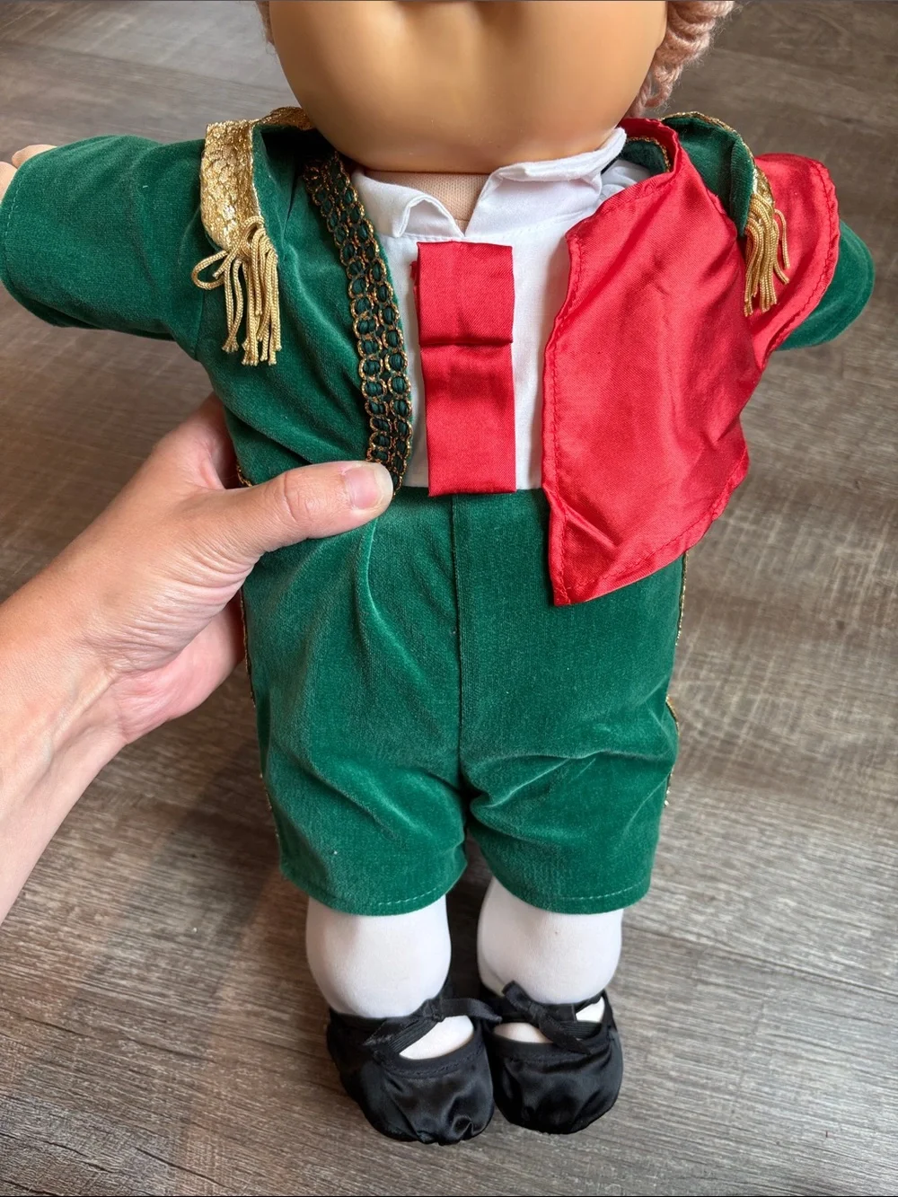 Cabbage Patch Kids World Traveler Series Spain 1985 Blond Blue Eyes